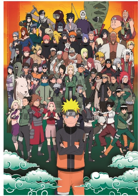 Пазл Clementoni Naruto Shippuden 1500 елементів 31748 (8005125317486) - зображення 2