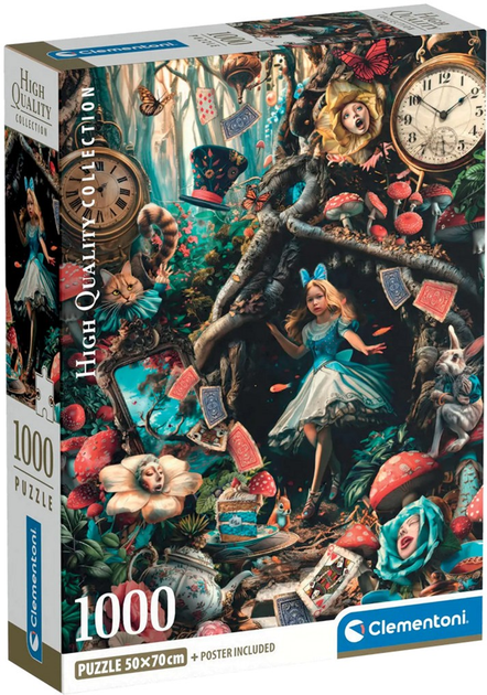 Puzzle Clementoni High Quality Another Day in Wonderland 1000 elementów 39935 (8005125399352) - obraz 1