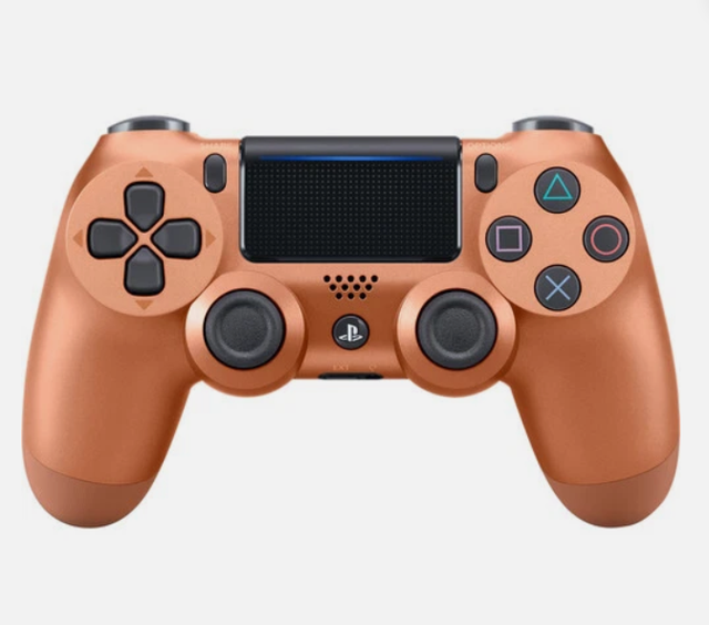 Геймпад Sony DualShock 4 V2 Metallic Copper (85342) Бронзовый - изображение 2