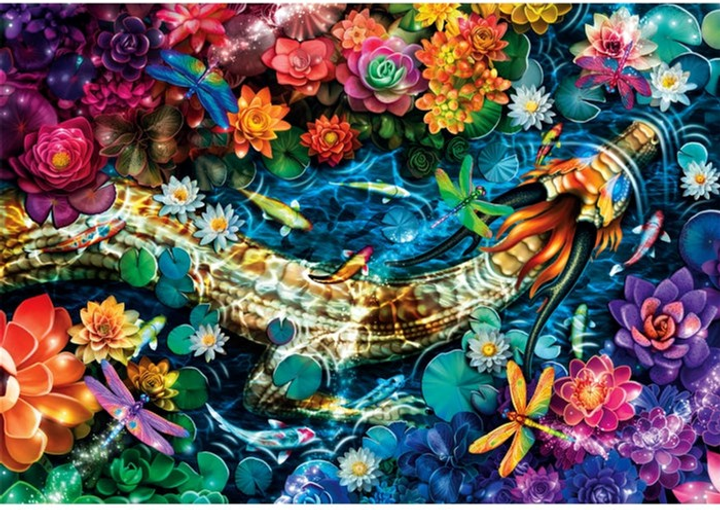 Puzzle Clementoni High Quality Koi River 1000 elementów 39939 (8005125399390) - obraz 2