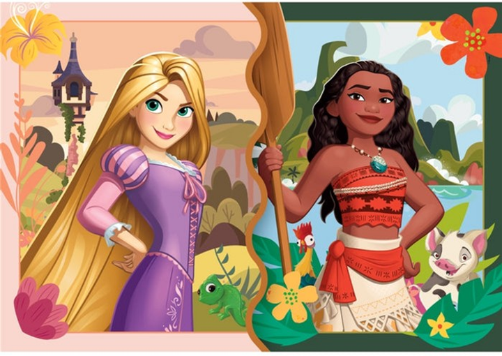 Puzzle Clementoni Super Kolor Disney Princess 2 x 20 elementów 24092 (8005125240920) - obraz 3