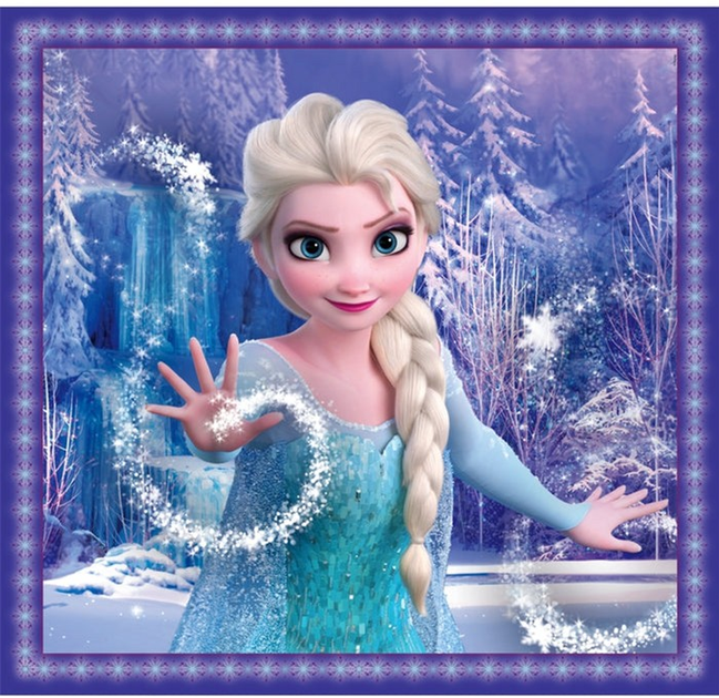 Puzzle Clementoni Super Kolor Disney Frozen 3 x 48 elementów 25021 (8005125250219) - obraz 2