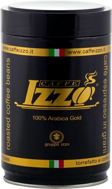 Кава в зернах Izzo Gold 100% Arabica 250 г (8019925000097) - зображення 1