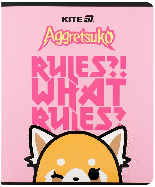 Набір шкільних зошитів Kite Aggretsuko 24 аркуші у клітинку 20 шт (AR25-238) - зображення 14