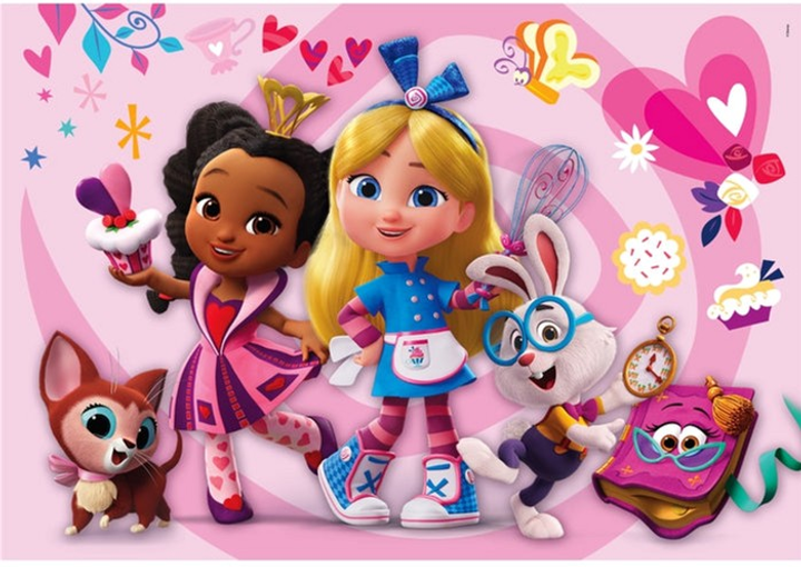 Puzzle Clementoni Super Disney Alice’s Wonderland Bakery 104 elementy 25046 (8005125250462) - obraz 2