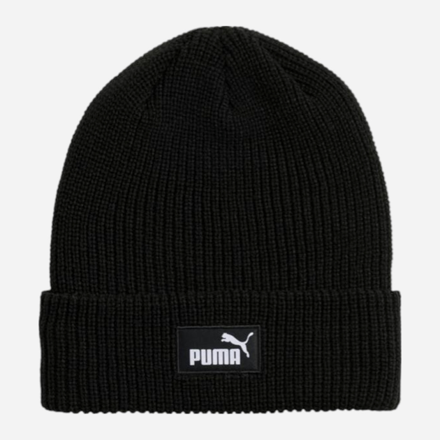 Czapka Puma Ess High Crown Beanie 2641001 One Size Czarna (4069157729024) - obraz 1