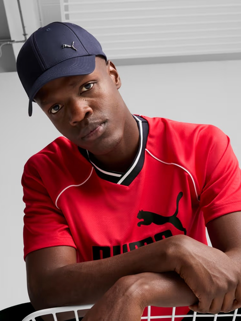 Кепка Puma Ess Metal Cat Bb Cap 2599406 Темно-синя (4067983508325) - зображення 2