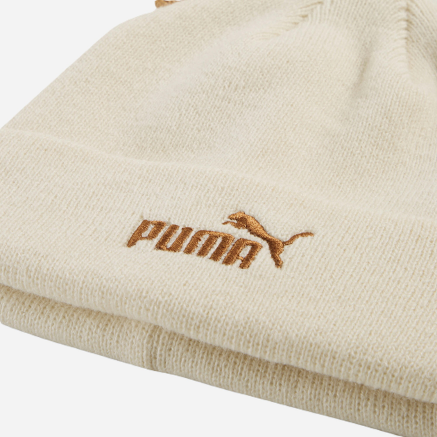 Підліткова демісезонна шапка біні Puma Animal Mid Crown Beanie Jr 2656401 Біла (4069157147415) - зображення 5