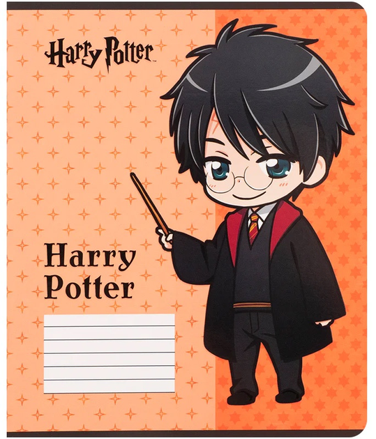 Набір шкільних зошитів Kite Harry Potter 12 аркушів у клітинку 25 шт (HP25-232-1) - зображення 6