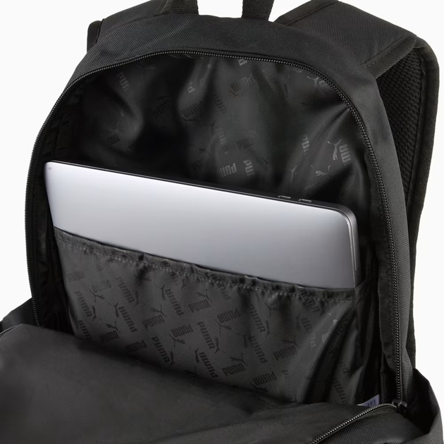 Plecak sportowy 29L A4 Puma Deck Backpack Ii 9131601 Czarny (4067984166418) - obraz 5