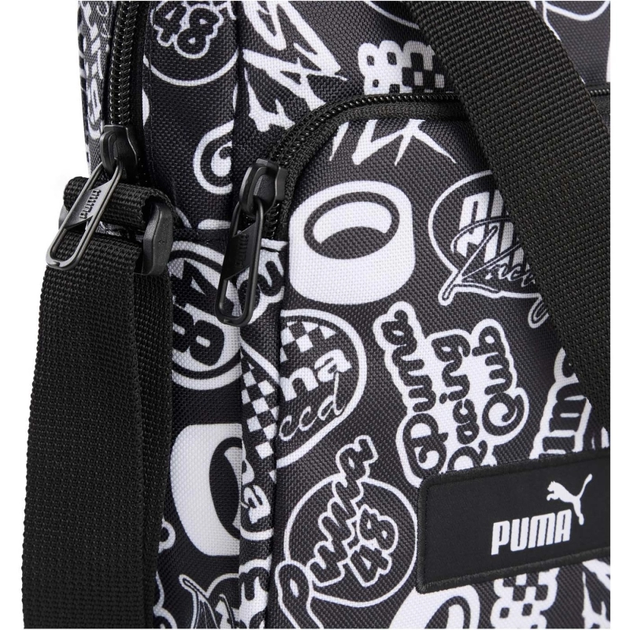 Torba przez ramię męska sportowa materialowa Puma Academy Aop Portable 9148908 Wielobarwna (4069156959897) - obraz 3