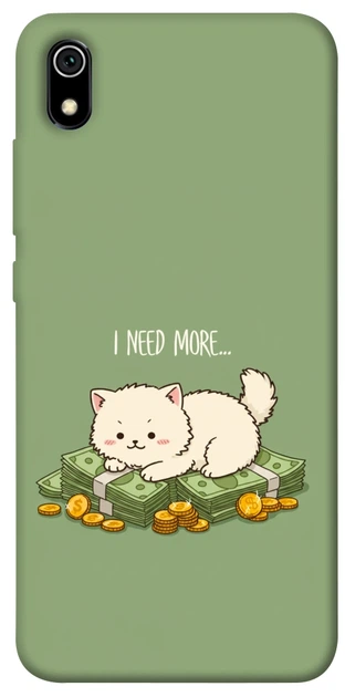 Чохол Money kitten для Xiaomi Redmi 7A - Фото 1 Чохол Money kitten для Xiaomi Redmi 7A - зображення 1