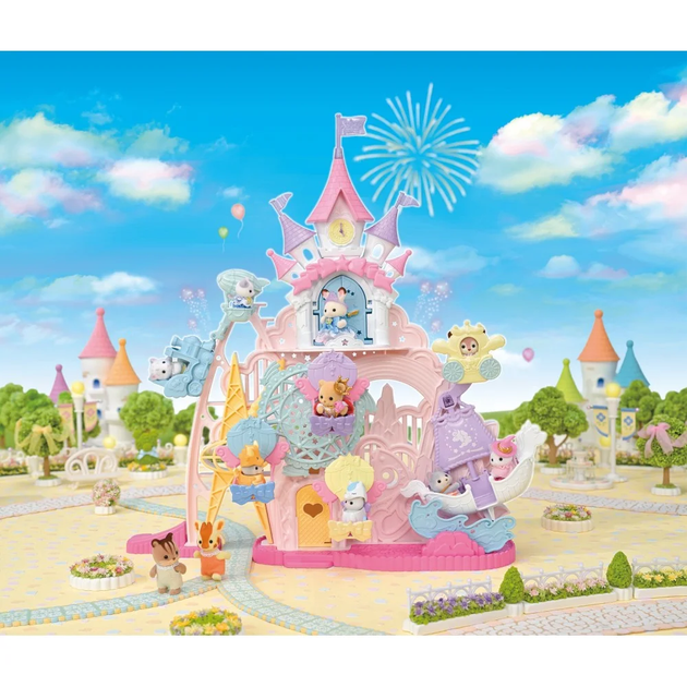 Zestaw Sylvanian Families Baby Dream Amusement Park SLV5841 (5054131058411) - obraz 5