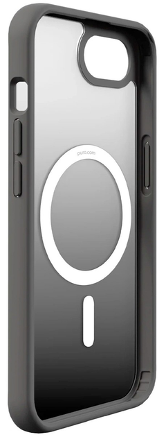 Панель Puro Gradient MagSafe для Apple iPhone 16e Black (8018417500930) - зображення 2