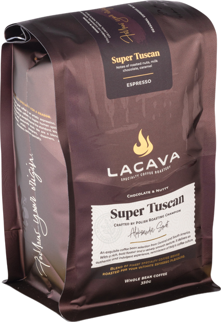 Kawa ziarnista LaCava Super Tuscan Espresso 350 g (5905215161339) - obraz 3