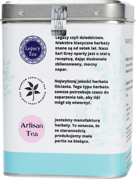 Чай розсипний Long Man Tea Earl Grey в банці 120 г (5903299988095) - зображення 5