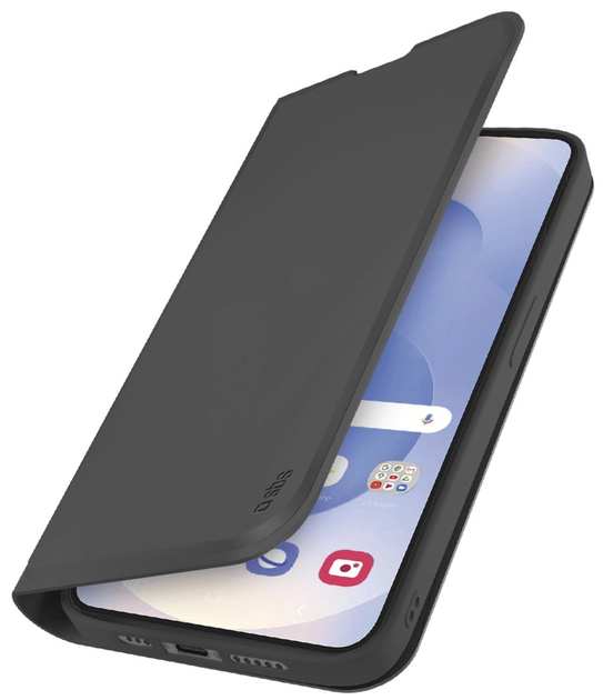Чохол-книжка SBS Wallet Case with Stand and Wallet for Samsung Galaxy S25 Edge Black (8018417513879) - зображення 1