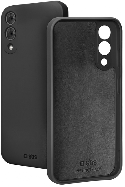 Etui SBS Instinct na Samsung Galaxy S25 Edge Black (8018417513855) - obraz 1