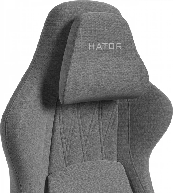Fotel gamingowy HATOR Darkside 3M Fabric Grey (HTC3016M) - obraz 4