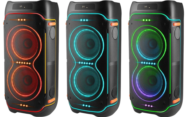 Портативная колонка Defender Boomer 200 Party Speaker 200W RGB Black (4714033652018) - Фото 3 Портативная колонка Defender Boomer 200 Party Speaker 200W RGB Black (4714033652018) - изображение 3
