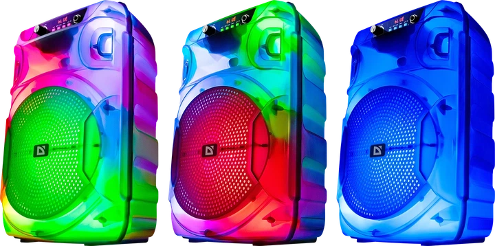 Портативная колонка Defender Boomer 12 15W RGB Black (4745091890333) - изображение 5