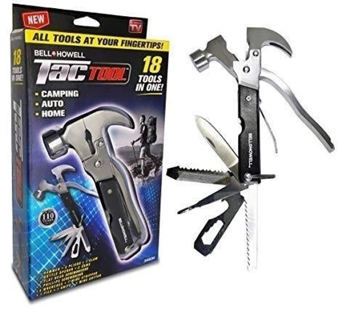 Інструмент мультитул Tac Tool 18в1 - Фото 4 Інструмент мультитул Tac Tool 18в1 - зображення 4