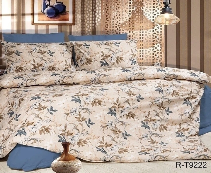 Комплект постільної білизни з компаньйоном TAG Tekstil R-T9222 Сімейний - Фото 1 Комплект постільної білизни з компаньйоном TAG Tekstil R-T9222 Сімейний - зображення 1