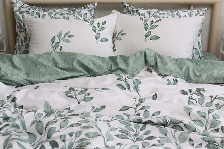 Комплект постельного белья с компаньоном Tag Tekstil S539 King Size (Евро maxi) - изображение 6