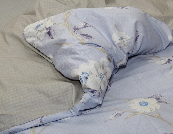 Комплект постельного белья с компаньоном TAG Tekstil S358 King Size (Евро maxi) - изображение 3