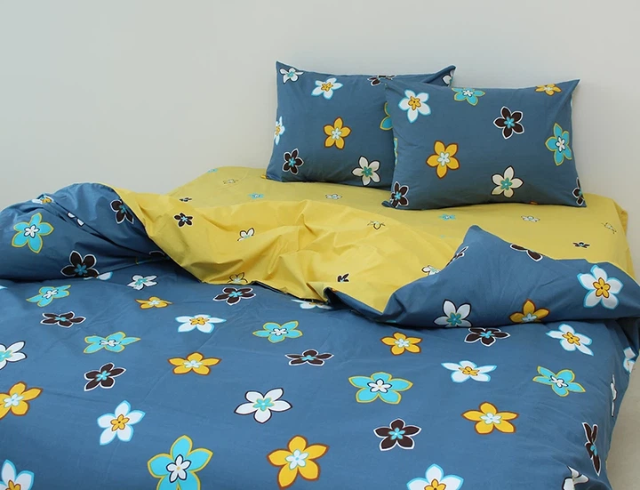 Комплект постельного белья с компаньоном TAG Tekstil R4150 Полуторный - Фото 2 Комплект постельного белья с компаньоном TAG Tekstil R4150 Полуторный - изображение 2