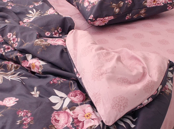 Комплект постільної білизни з компаньйоном TAG Tekstil S484 Двоспальний - зображення 2