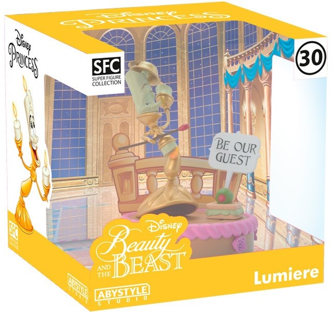 Figurka Abystyle Studio Disney Beauty and the Beast Lumiere 30 (3665361083726) - obraz 1
