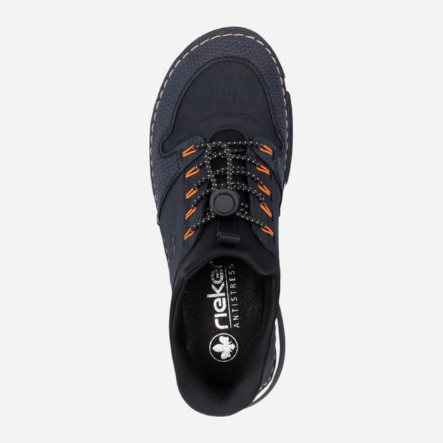 Sneakersy damskie Rieker 45963-14 40 (6.5UK) Ciemnogranatowe (4061811543649) - obraz 7