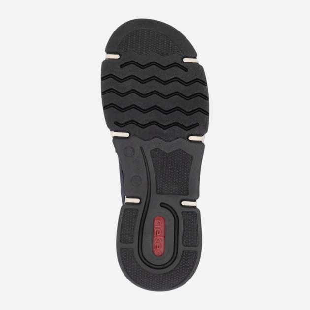 Sneakersy damskie Rieker 45963-14 39 (6UK) Ciemnogranatowe (4061811543632) - obraz 8