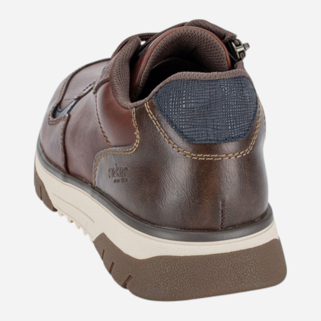 Półbuty męskie Rieker B9301-25 45 (10.5UK) Brązowe (4061811486526) - obraz 5