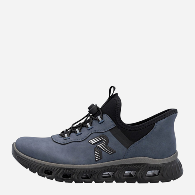Sneakersy damskie Rieker M6065-12 36 (3.5UK) Niebieskie (4061811449897) - obraz 1