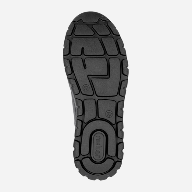 Sneakersy damskie skórzane Rieker N1357-00 36 (3.5UK) Czarne (4061811478910) - obraz 8