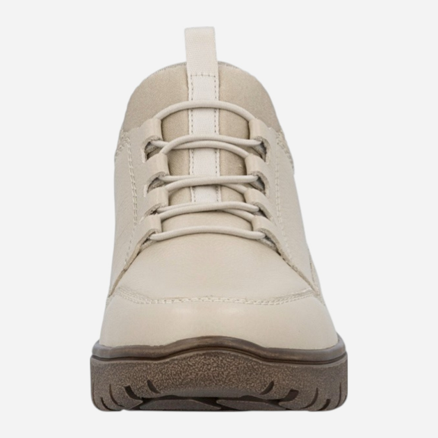 Sneakersy damskie skórzane Rieker N1357-60 36 (3.5UK) Beżowe (4061811516445) - obraz 5