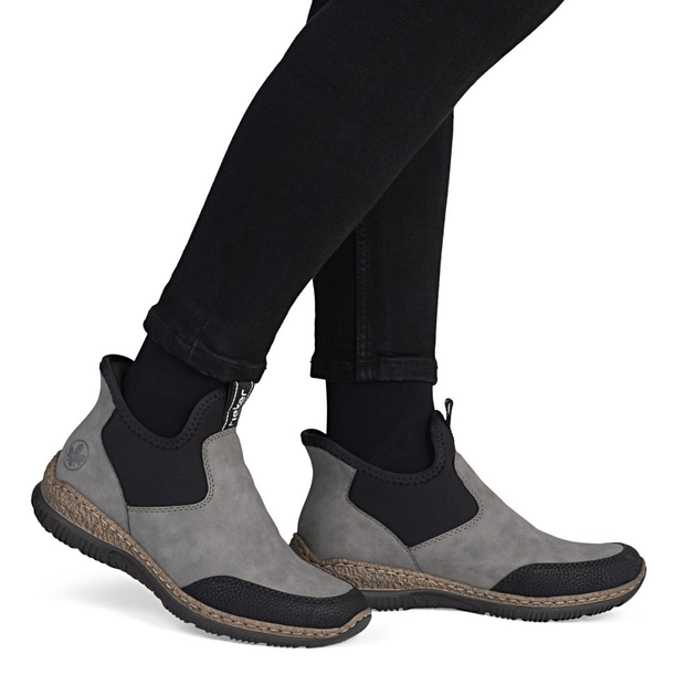 Sztyblety damskie Rieker N3280-42 41 (7.5UK) Szare (4061811586363) - obraz 2