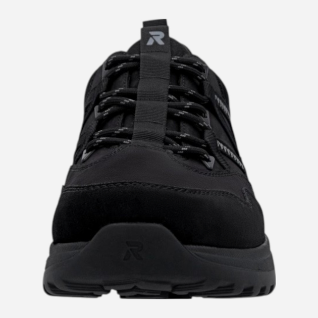 Sneakersy męskie z membraną Rieker U0104-00 46 (11UK) Czarne (4061811477739) - obraz 4