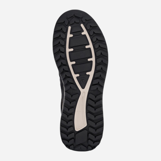Sneakersy męskie z membraną Rieker U0104-20 46 (11UK) Beżowe (4061811477821) - obraz 8