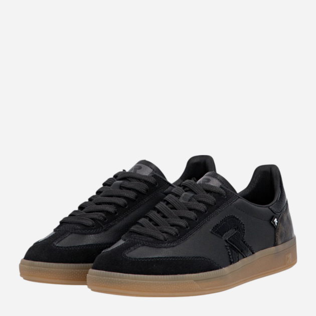 Sneakersy damskie skórzane Rieker W2200-03 38 (5UK) Czarne (4061811586509) - obraz 4