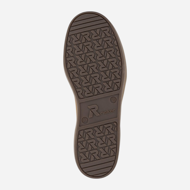 Sneakersy damskie na platformie Rieker W3700-62 41 (7.5UK) Beżowe (4061811595891) - obraz 8