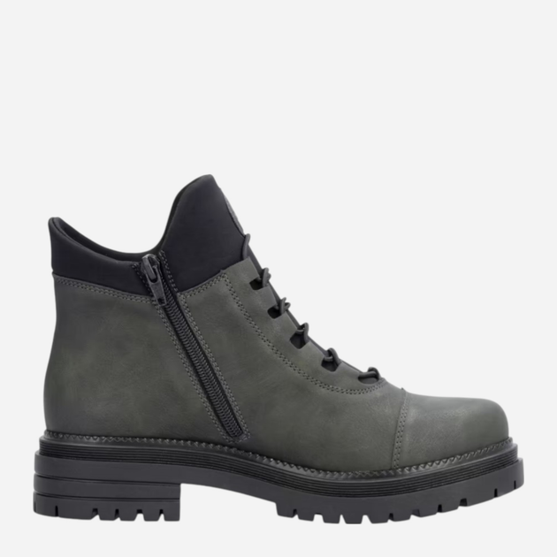 Жіночі черевики високі Rieker Y3163-54 36 (3.5UK) Хакі (4061811737284) - зображення 3