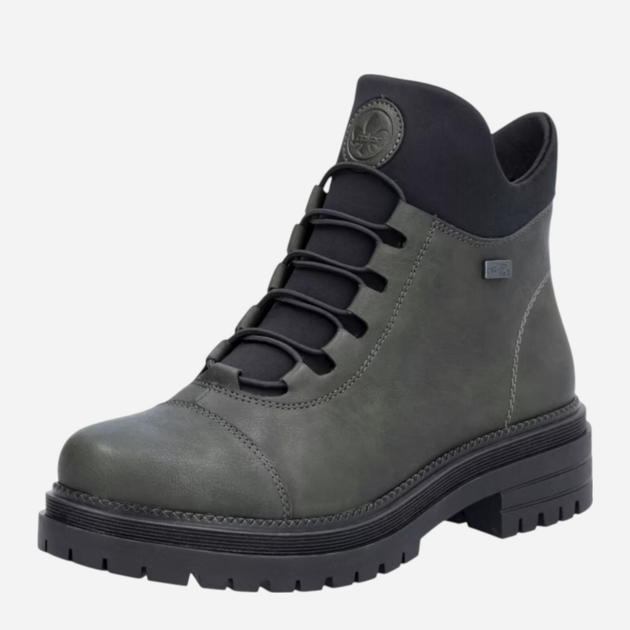 Жіночі черевики високі Rieker Y3163-54 41 (7.5UK) Хакі (4061811737338) - зображення 2