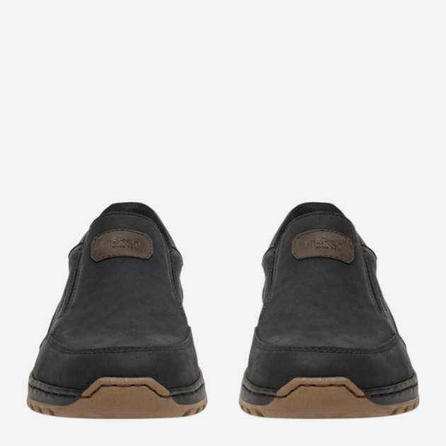 Чоловічі туфлі Rieker 03365-00 45 (10.5UK) Чорні (4061811549870) - зображення 3