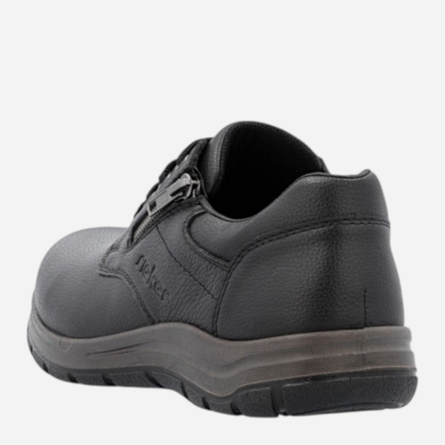 Чоловічі туфлі Rieker 03604-00 45 (10.5UK) Чорні (4061811473076) - зображення 7