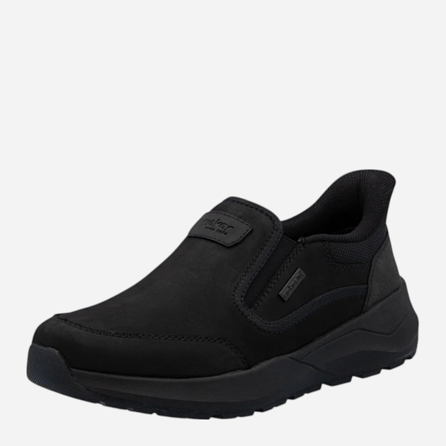 Чоловічі туфлі Rieker 06052-00 45 (10.5UK) Чорні (4061811522910) - зображення 4