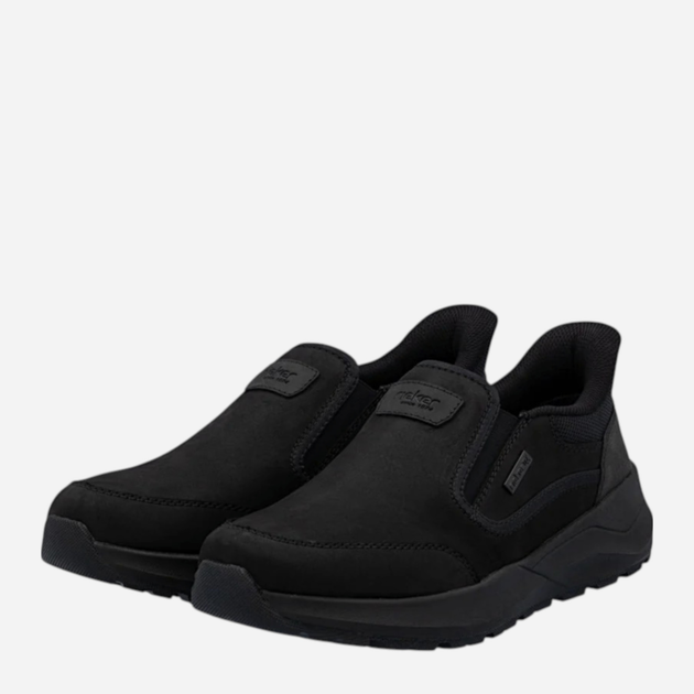 Чоловічі туфлі Rieker 06052-00 45 (10.5UK) Чорні (4061811522910) - зображення 5