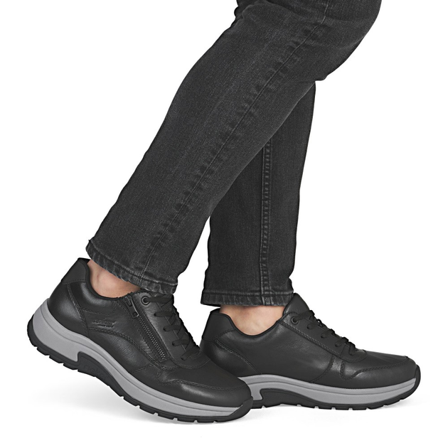 Чоловічі снікери Rieker 11002-00 47 (12UK) Чорні (4061811560387) - зображення 2